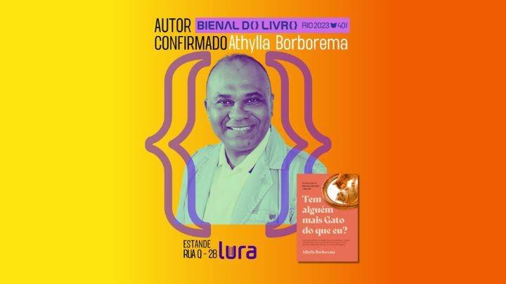 Editora paulista confirma lançamento do novo livro de Athylla Borborema na 21ª Bienal do Rio de Janeiro