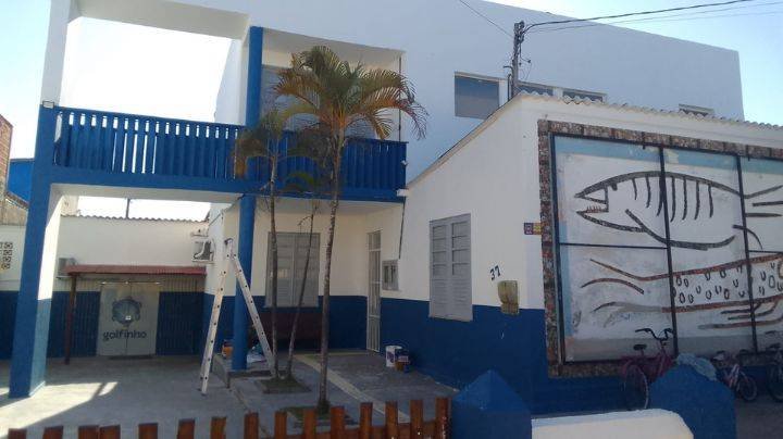 A Associação Golfinho recebe obras de reforma e revitalização realizadas pela Prefeitura de Mucuri