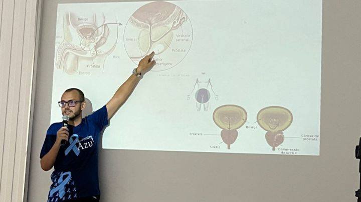 Equipes dos PSFs 04 e 05 promovem evento para o público masculino alusivo ao Novembro Azul, mês de Combate ao Câncer de Próstata