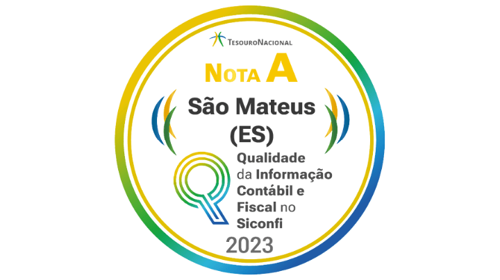 São Mateus é “Nota A” no Ranking da Qualidade da Informação Contábil e Fiscal do Tesouro Nacional