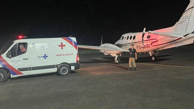 Voo pela vida: paciente de Mucuri é transferido de UTI aérea para Porto Seguro