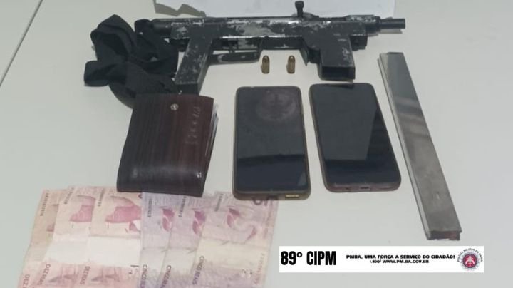 Polícia Militar apreende arma de fogo e efetua prisão por porte Ilegal na Divisa entre Espírito Santo e Bahia