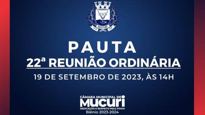 Câmara de Mucuri vota oito importantes proposituras na próxima terça, 19