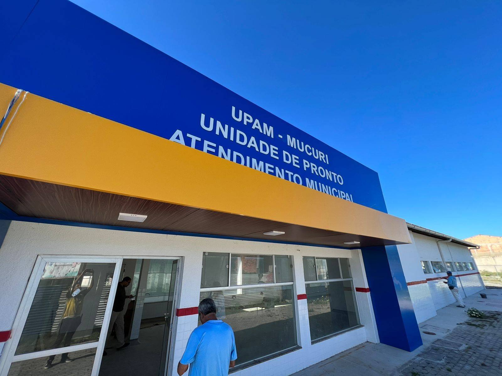 Equipes fazem vistoria técnica na obra da UPAM em Mucuri