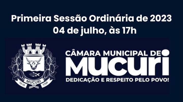 Câmara de Mucuri vota quatro Projetos de Lei Ordinária na primeira Sessão Extraordinária de 2023