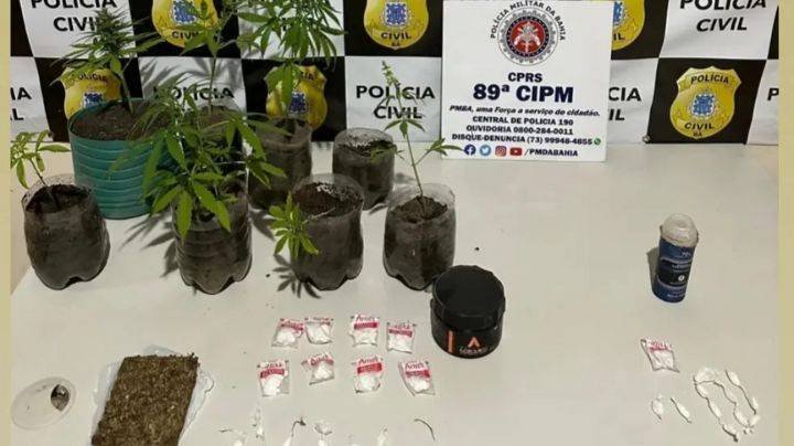 Polícia apreende drogas após perseguição a suspeitos em Posto da Mata