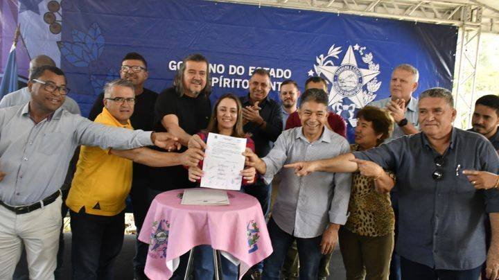 São Mateus: Parceria Município-Estado investe R$ 8 mi em calçamento para comunidades em Barra Nova Norte