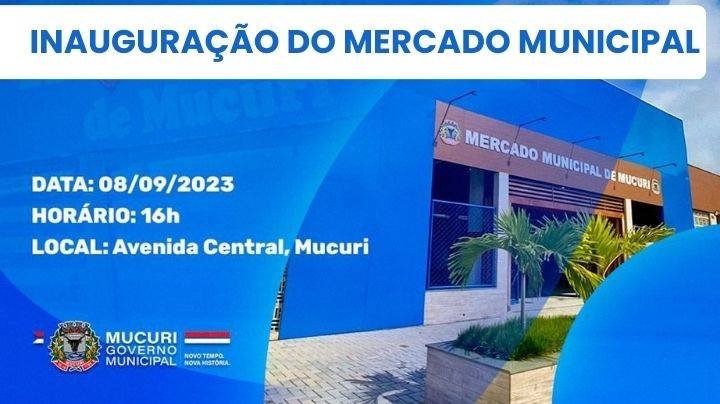 Mucuri se prepara para a inauguração do moderno Mercado Municipal, nesta sexta (08/09), as 16h