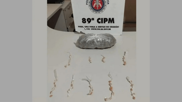 Policiais da 89ª CIPM Realiza Apreensão de Drogas em Itabatã