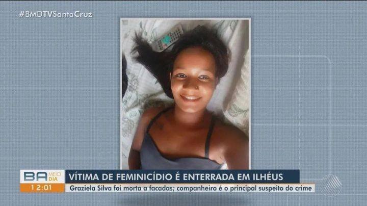Mulher de 23 anos é morta a facadas no sul da BA; companheiro da vítima é suspeito do crime e foi preso