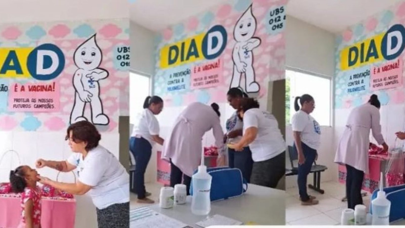 Secretaria de Saúde intensifica Campanha de Vacinação Contra a Poliomielite que segue até dia 14 de junho em Mucuri