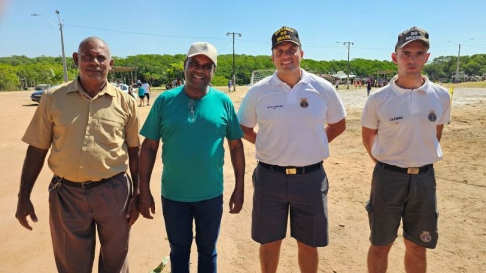Visita do novo comandante da Capitania dos Portos reforça laços em Mucuri