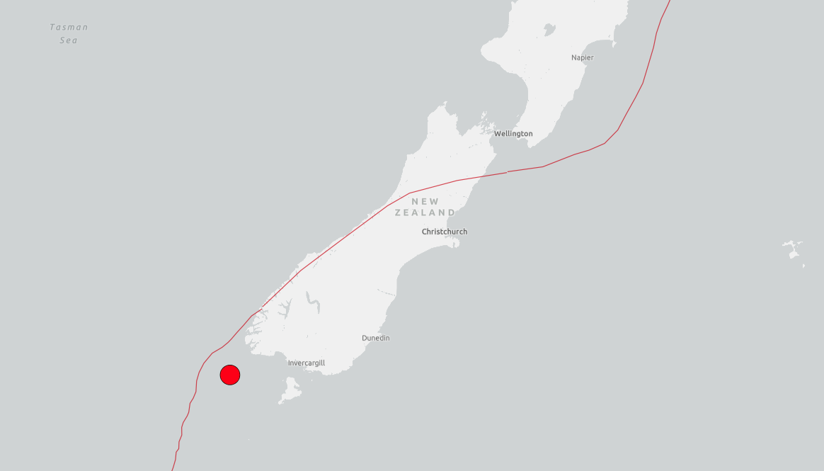 Terremoto de magnitude 7 atinge costa da Nova Zelândia