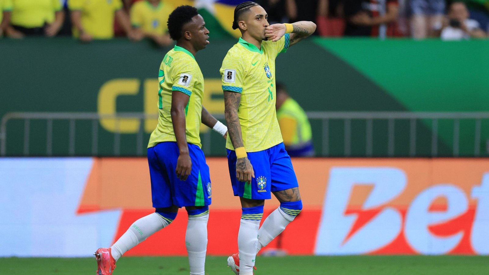 Eliminatórias: Vini Jr decide no fim, e Brasil vence Colômbia em jogo tenso