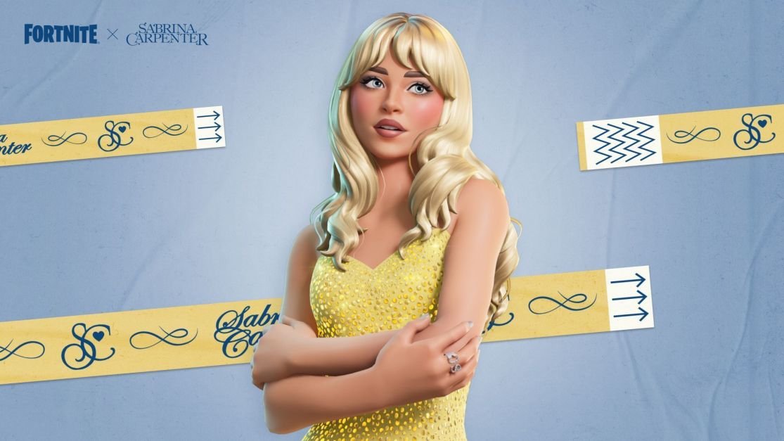 Sabrina Carpenter é confirmada na 8ª temporada do Fortnite Festival