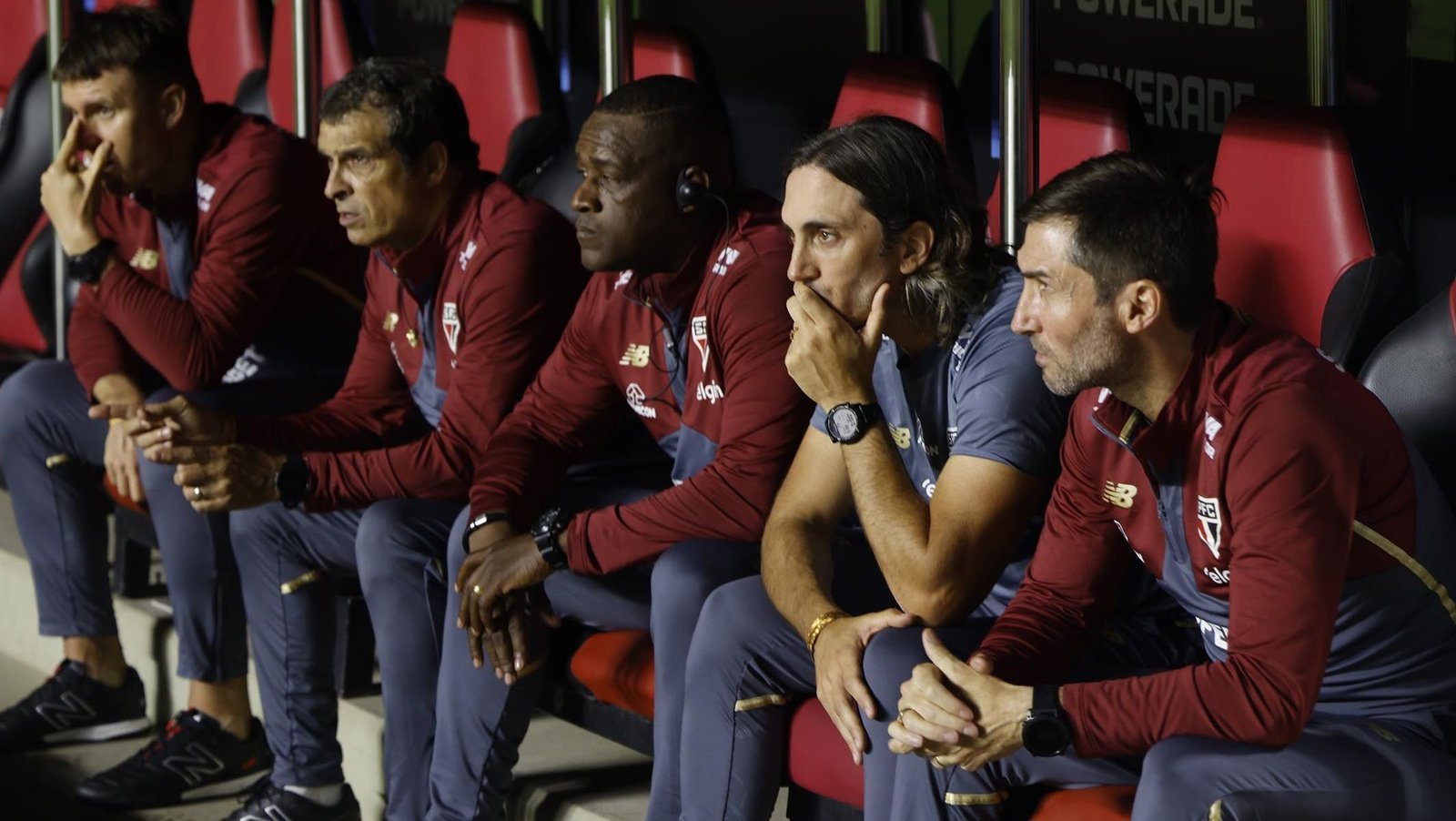 Lesões no São Paulo preocupam Zubeldía antes de confronto com o Cruzeiro