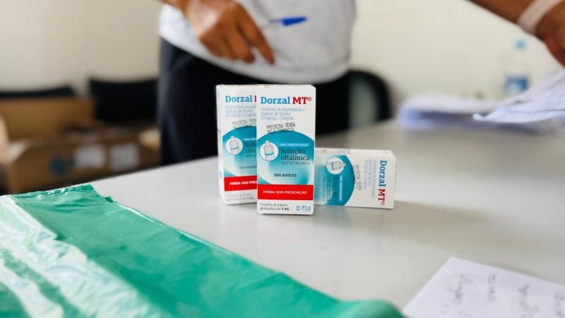 Prefeitura de Mucuri realiza mais um mutirão de glaucoma e distribui mais de 600 caixas de colírios para pacientes