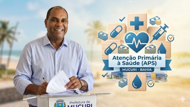 Prefeito Robertinho sanciona lei que autoriza pagamento de incentivo adicional a profissionais da Atenção Primária à Saúde de Mucuri