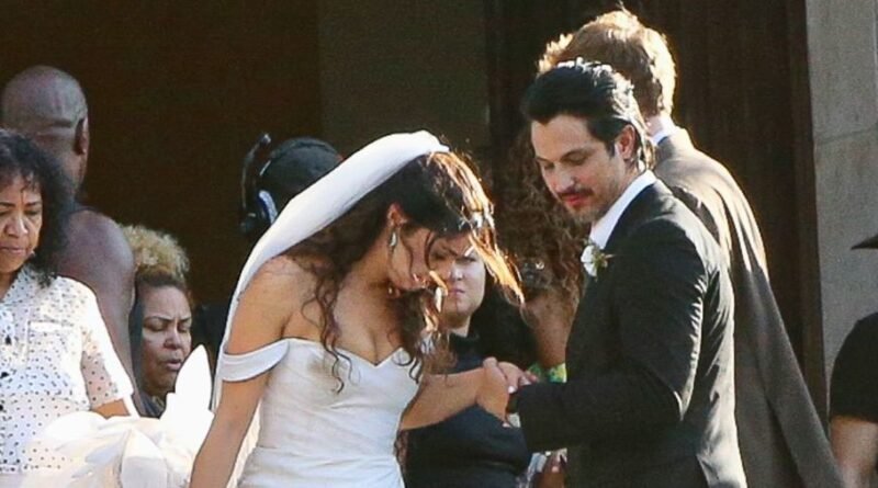 Sophie Charlotte grava casamento de Gerluce em “Três Graças”; veja vestido